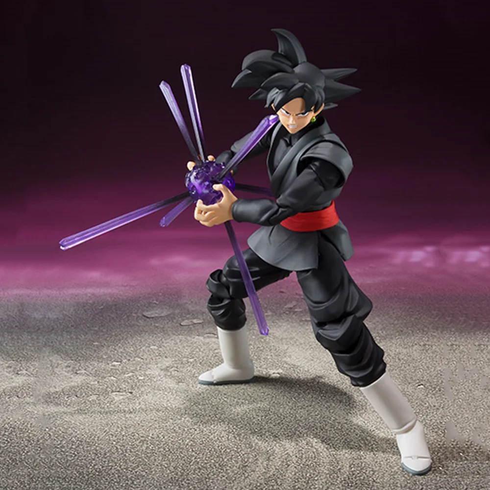 Anime Figure Dragon Ball Z Son Goku Zamasu Action Kakarotto Black Gokou Super - £26.31 GBP