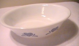 Corelle Blue Heart Soup/Cereal/Fruit/Dessert (Sauce) Bowl - One (1) Bowl - £7.51 GBP