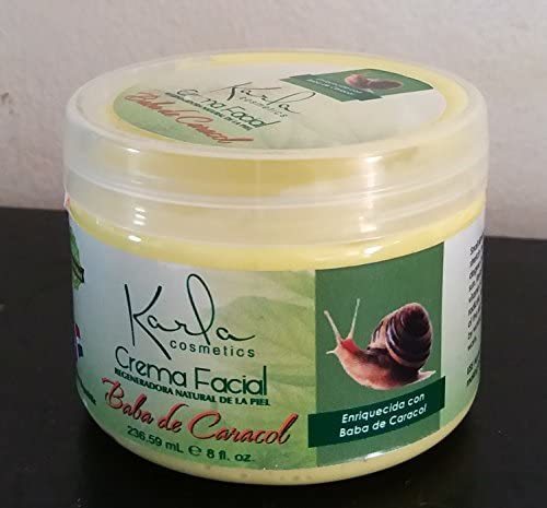 Karla Dominican Cosmetic Face cream Baba de caracol snail slime 8 oz