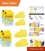 Ultra-Light Waterproof Rain Shoe Covers - Non-Slip &amp; Compact for Travel,... - $19.75
