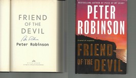 Friend of the Devil SIGNED Peter Robinson NOT Personalized! DCI Banks 17 HC - £15.49 GBP