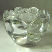 Royal Copenhagen Crystal Lotus Tea Light Candle Holder - £23.85 GBP