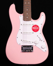 Squier Mini Stratocaster, Laurel FB, Shell Pink - £156.44 GBP