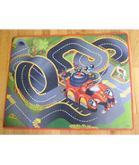VINTAGE DISNEY “MICKIE ROADSTER RACERS” MAT / RUG - NEW CONDITION - $4.95