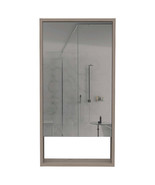 Medicine Cabinet Irvine, Bathroom, Light Gray - $180.99