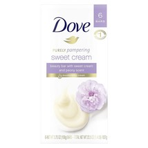 Dove Purely Pampering Beauty Bar for Softer Skin Sweet Cream &amp; Peony Mor... - £22.37 GBP