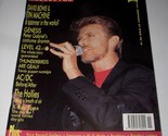David Bowie Music Collector Magazine Vintage 1991 UK Genesis Level 42 AC... - £31.85 GBP