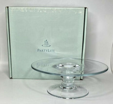 PartyLite Studio Glass 3-Wick Candle Holder Retired NIB P17A/P8076 - £31.92 GBP