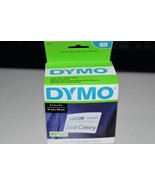DYMO 30857 LW Large White NAME BADGE Labels 2 1/2 x 4&quot; 250/ROLL Genuine W5B - $21.18 CAD