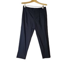Nili Lotan 2 Megan Wool Straight Pinstripe Dress Pants Work Career Crop ... - £70.09 GBP