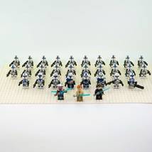 Star Wars 501st Legion Obi-Wan Anakin Ahsoka Captain Rex Fives 31pcs Minifigures - £42.60 GBP
