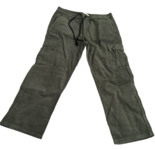 Pacsun Pants Corduroy Green Loose Cargo XL 34&quot;x27” Inseam Pockets Skater - $28.50