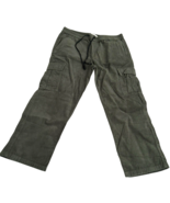 Pacsun Pants Corduroy Green Loose Cargo XL 34&quot;x27” Inseam Pockets Skater - $524.10 MXN