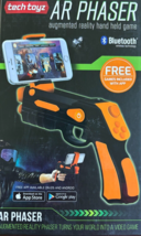 tech toyz AR Phaser Augmented Reality Hand Held Game Bluetooth Use With ... - $13.85