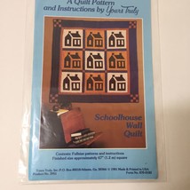 Schoolhouse Wall Quilt Pattern 47" x 47" Yours Truly - $12.86