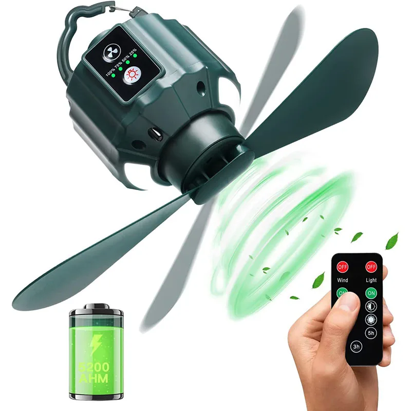 3 in1 Electric Fan USB Recharge Multifunctional Portable Air Cooling Fan Outdoor - £170.50 GBP