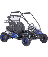 MotoTec Go Kart Mud Monster XL 212cc 2 Seat Full Suspension in Blue - $1,799.00