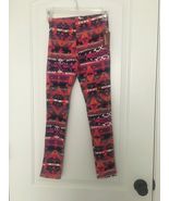 Arizona Girls Tribal Print Yoga Leggings Pants Size M (10/12) Multi-Color - $39.53 CAD