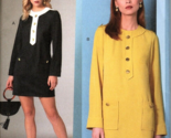 Vogue V1844 Misses 16 to 24 Petite Option Dresses Uncut Sewing Pattern - $22.17