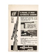 1948 Mossberg 22 Automatic Carbine Rifle Advertisement Firearms Guns E2J1 - $19.99