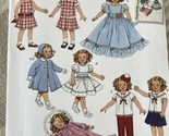 19&quot; Doll Clothes Pattern Simplicity 2770 Vtg Replica Pattern FF Shirley ... - £12.77 GBP