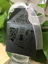 100pcs Cake Packaging Boxes with ribbon,wedding Decoration,Wedding Favor Boxes - $34.00