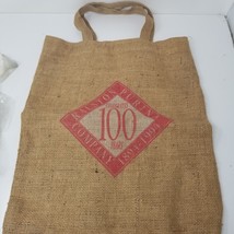 Ralston Purina 100th Anniversary Burlap Bag Large 1894-1994 Celebration - £15.14 GBP