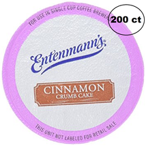 Entenmann's Cinnamon Crumb Cake Coffee Single Serve Cups 200 ct wholesale - $78.00