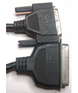 116&quot; WZM Vintage Printer Cable Techcraft Computer Cable 26 AWG Ref. DA32... - $18.36