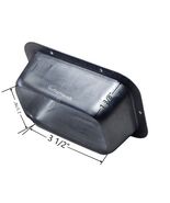 Package of 1 - 3” x 4” inch Aluminum Gutter Rectangular Drain Outlet - $8.86