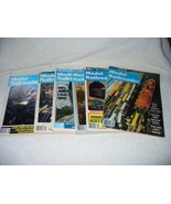 6 issues Vintage Model Railroader Magazine 70&#39;s 80&#39;s Trains Railroad - £6.65 GBP