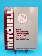 1983 Mitchell domestic car truck vans electrical component locator manual - £8.62 GBP