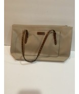 St Johns Bay Windsor Tan Double Handle Purse Bag - $25.63 CAD