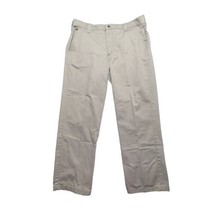 Carhartt Pants Mens Dress 40x32 Khaki Tan Chinos Straight Leg Distressed... - £16.86 GBP