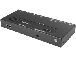 StarTech.com 4 Port HDMI Switch - 4K with Fast Switching, Auto-Sensing &amp;... - $166.99