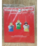 VTG Columbia Minerva Fashion Ease Plastic Canvas Majestic Angel Ornament... - $22.28