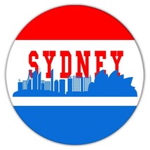SYDNEY AUSTRALIA : Gift Coaster Australian Aussie Flag Opera House Pride Country - £3.97 GBP