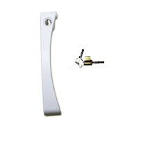 Pella Sliding Patio Door Handle w/ Key Lock + 2 Keys - Right OX Exterior... - $4,140.25 MXN
