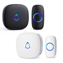 Wireless Doorbell, Waterproof Mini Doorbell 1,000Ft Range Loud Enough Wi... - $46.99