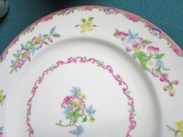 Old Minton England dinner floral plate, roses and garlands 10&quot; diam [*a4-1D] - £43.42 GBP