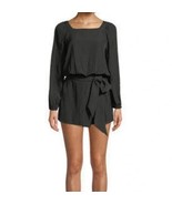 Ramy Brook Jaycee Romper Women&#39;s Black Silky Short Romper $445, Sz XS, NWT! - $138.78 CAD
