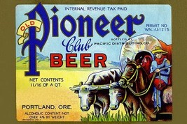 Old Pioneer Club Beer - Art Print - £17.62 GBP+