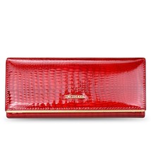 Leather Women Wallet Magnetic Hasp Female Long Purse Ladies Coin Purses Fashion  - £32.60 GBP
