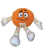 2021 M&amp;M&#39;s Mars Orange Plush 13” Stuffed Toy Plush Round W/ white boots ... - $199.95 MXN