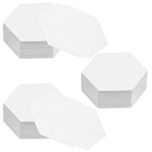 300 Count Paper Piecing Paper Paper Piecing Shapes Hexagon Paper Piecing... - $19.99