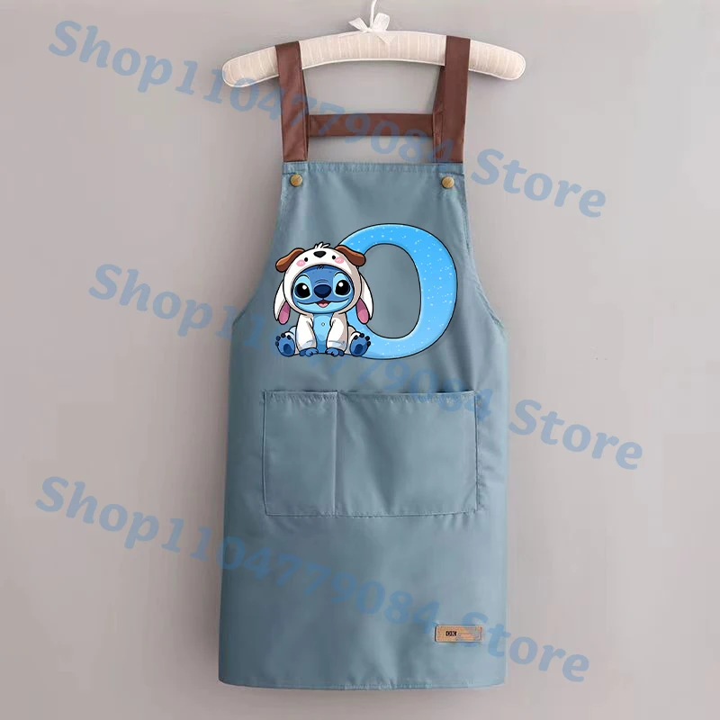 Disney Stitch Kitchen Waterproof Oil Resistant Apron Men Women Fashion -... - $116.65 MXN
