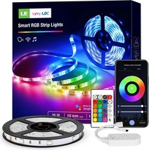 LE Smart LED Strip Lights, Music Sync Color Changing LED Tape Light, 16 Million - £31.96 GBP