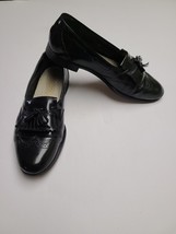 Black Leather Wingtip Tassel Dress Shoes 10M Cat&#39;s Paw Derby 1331 Microl... - €6,60 EUR