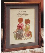 1989 My Brother &amp; My Sister My Friend Sisters Forever Cross Stitch Patterns - $17.82 CAD