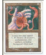 Nevinyrral&#39;s Disk Fourth Edition Alternate 1995 Magic The Gathering Card HP - £117.95 GBP